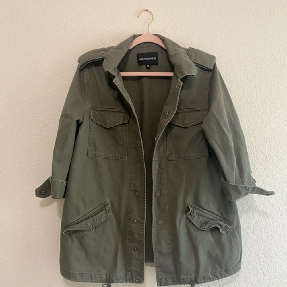Who What Wear 3/4 sleeve military style jacket